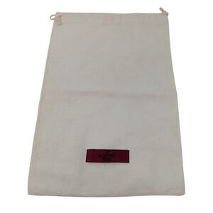 Valentino Garavani Drawstring Dust Bag Cover‎ Canvas 9.25" x 13.25"